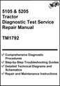 John Deere 5105 & 5205 Tractor Diagnostic Test Service Repair Manual TM1792 - PDF