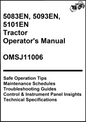John Deere 5083EN, 5093EN, 5101EN Tractor Operator's Manual OMSJ11006 - PDF