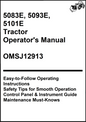 John Deere 5083E, 5093E, 5101E Tractor Operator's Manual OMSJ12913 - PDF