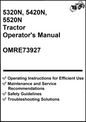 John Deere 5320N, 5420N, 5520N Tractor Operator's Manual OMRE73927  - PDF