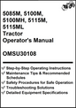 John Deere 5085M, 5100M, 5100MH, 5115M, 5115ML Tractor Operator's Manual OMSU30108 - PDF