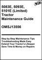 John Deere 5083E, 5093E, 5101E (Limited) Tractor Maintenance Guide OMSJ13556 - PDF