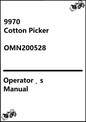 John Deere 9970 Cotton Picker Operator’s Manual OMN200528 - PDF