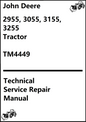 John Deere 2955, 3055, 3155, 3255 Tractor Technical Service Repair Manual TM4449 - PDF