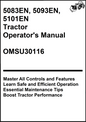 John Deere 5083EN, 5093EN, 5101EN Tractor Operator's Manual OMSU30116 - PDF