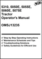 John Deere 5310, 5050E, 5055E, 5060E, 5075E Tractor Operator's Manual OMSJ13235 - PDF