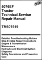 John Deere 5076EF Tractor Technical Service Repair Manual TM607619 - PDF