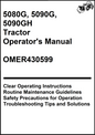 John Deere 5080G, 5090G, 5090GH Tractor Operator's Manual OMER430599 - PDF
