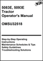 John Deere 5083E, 5093E Tractor Operator's Manual OMSU32518 - PDF