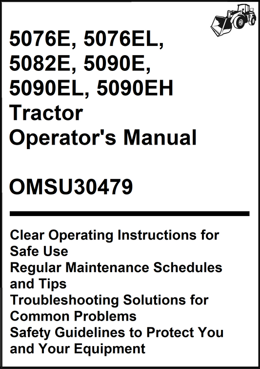 John Deere 5076E, 5076EL, 5082E, 5090E, 5090EL, 5090EH Tractor Operator's Manual OMSU30479 - PDF