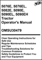 John Deere 5076E, 5076EL, 5082E, 5090E, 5090EL, 5090EH Tractor Operator's Manual OMSU30479 - PDF