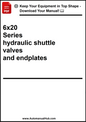 John Deere 6x20 Series hydraulic shuttle valves and endplates - PDF