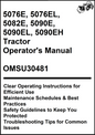 John Deere 5076E, 5076EL, 5082E, 5090E, 5090EL, 5090EH Tractor Operator's Manual OMSU30481 - PDF