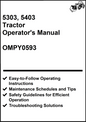 John Deere 5303, 5403 Tractor Operator's Manual OMPY0593 - PDF