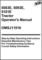 John Deere 5083E, 5093E, 5101E Tractor Operator's Manual OMSJ11016 - PDF