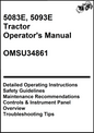 John Deere 5083E, 5093E Tractor Operator's Manual OMSU34861 - PDF