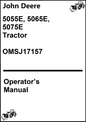 John Deere 5055E, 5065E, 5075E Tractor Operator's Manual OMSJ17157 - PDF