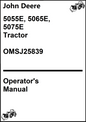 John Deere 5055E, 5065E, 5075E Tractor Operator's Manual OMSJ25839 - PDF