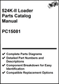 John Deere 524K-II Loader Parts Catalog Manual PC15081 - PDF