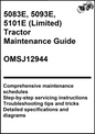John Deere 5083E, 5093E, 5101E (Limited) Tractor Maintenance Guide OMSJ12944 - PDF