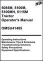 John Deere 5085M, 5100M, 5100MH, 5115M Tractor Operator's Manual OMSU41485 - PDF