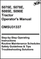 John Deere 5075E, 5078E, 5085E, 5090E Tractor Operator's Manual OMSU31337 - PDF