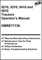 John Deere 5210, 5310, 5410 and 5510 Tractors Operator’s Manual OMRE71736 - PDF
