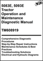 John Deere 5083E, 5093E Tractor Operation and Maintenance Diagnostic Manual TM608919 - PDF