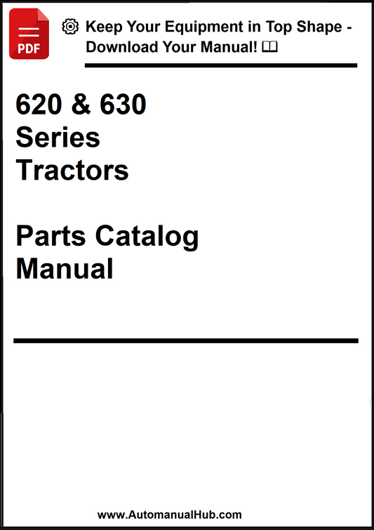 John Deere 620 & 630 Series Tractors Parts Catalog Manual - PDF