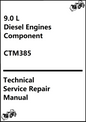 John Deere 9.0 L Diesel Engines (Level 14 Electronic Fuel System with Denso HPCR) Component Technical Service Repair Manual CTM385 - PDF